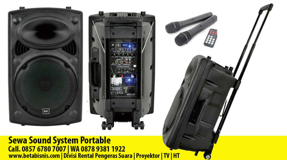 Rental / Sewa Sound System Portable Pekanbaru
