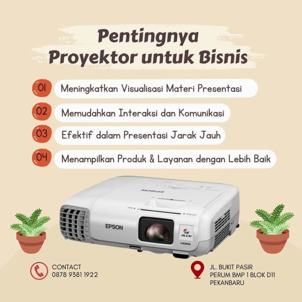Pentingnya infocus dalam kegiatan presentasi atau pertemuan bisnis