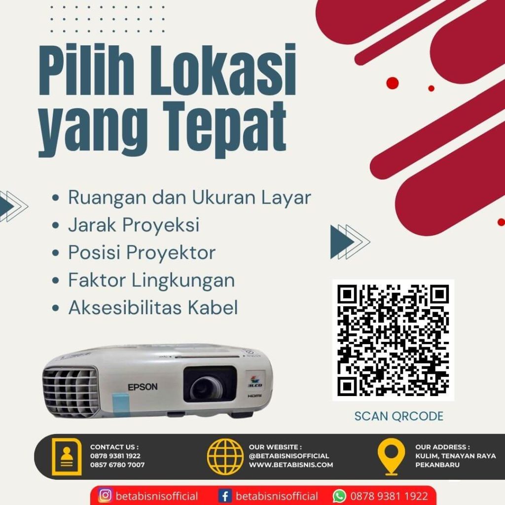 Tips Memasang Proyektor Infocus