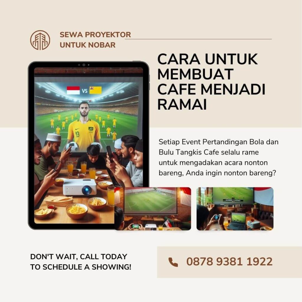 Sewa proyektor untuk nonton bareng Pekanbaru