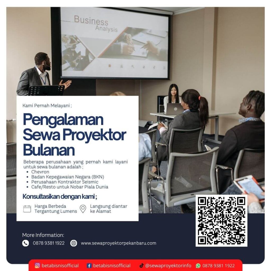 Tempat sewa proyektor bulanan pekanbaru