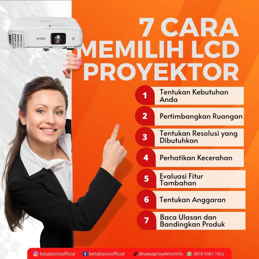 Memilih LCD Proyektor yang Tepat untuk Kebutuhan Anda