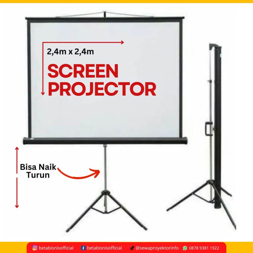 Cara Menurunkan Layar Proyektor
