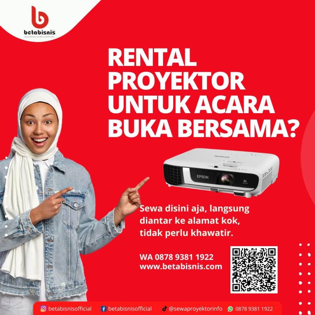 rental proyektor untuk buka bersama di pekanbaru