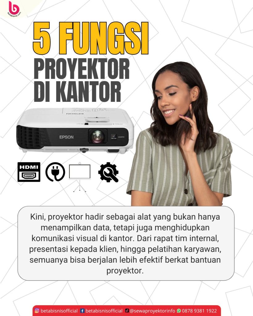 Fungsi Proyektor di Kantor dan Tips memilihnya