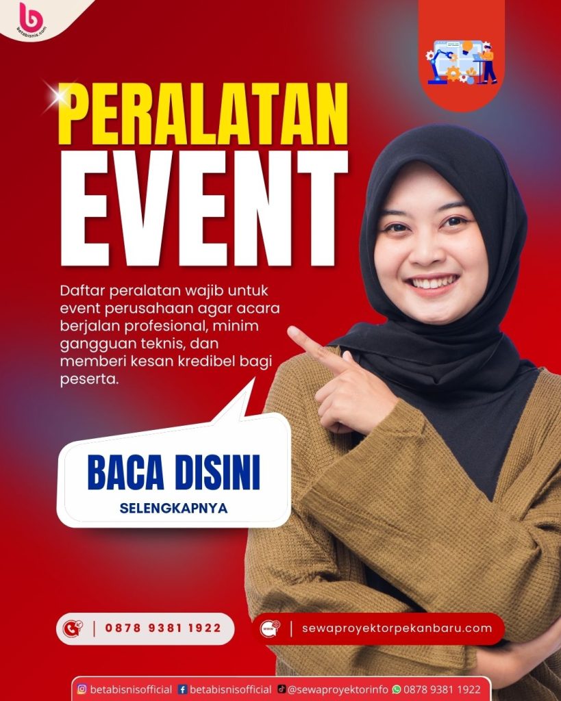 Peralatan Event Wajib