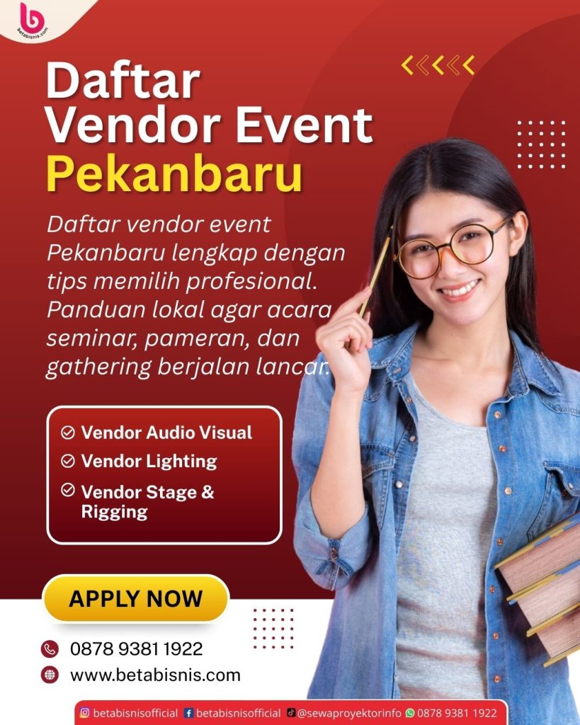Daftar Vendor Event Pekanbaru