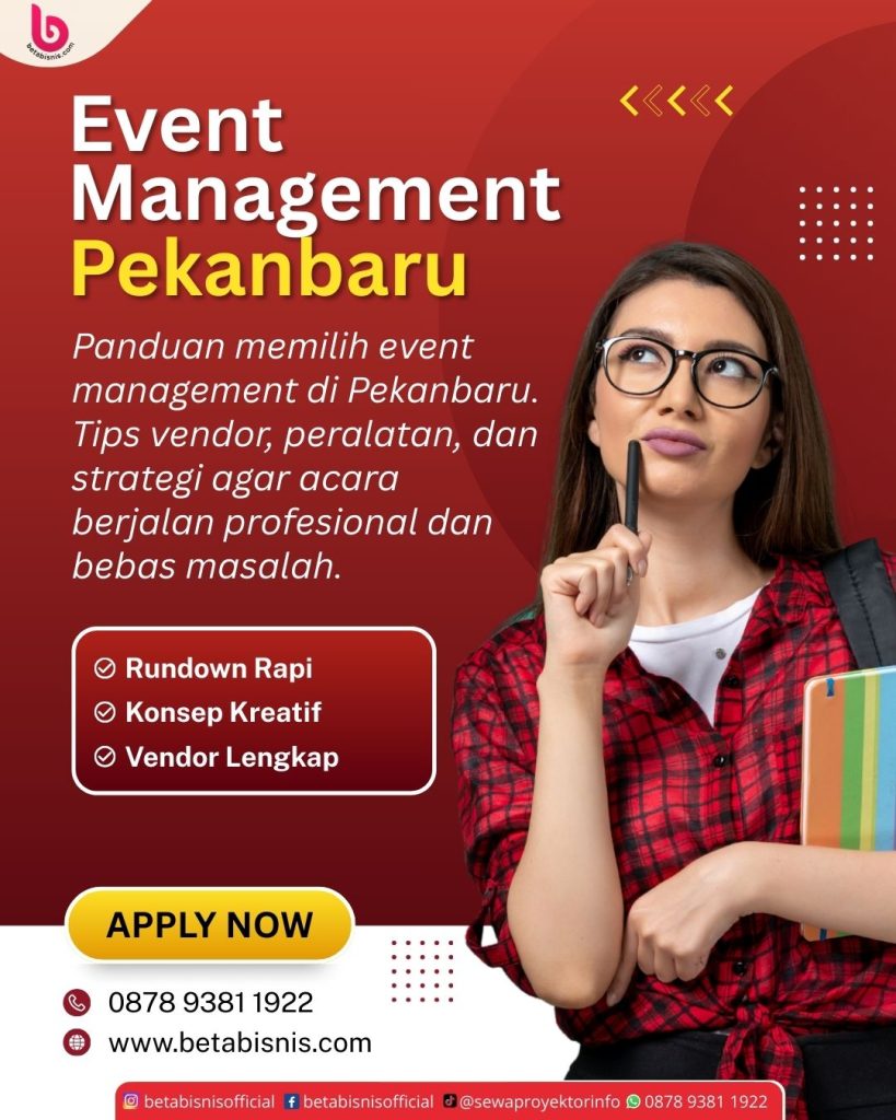 Event Management Pekanbaru